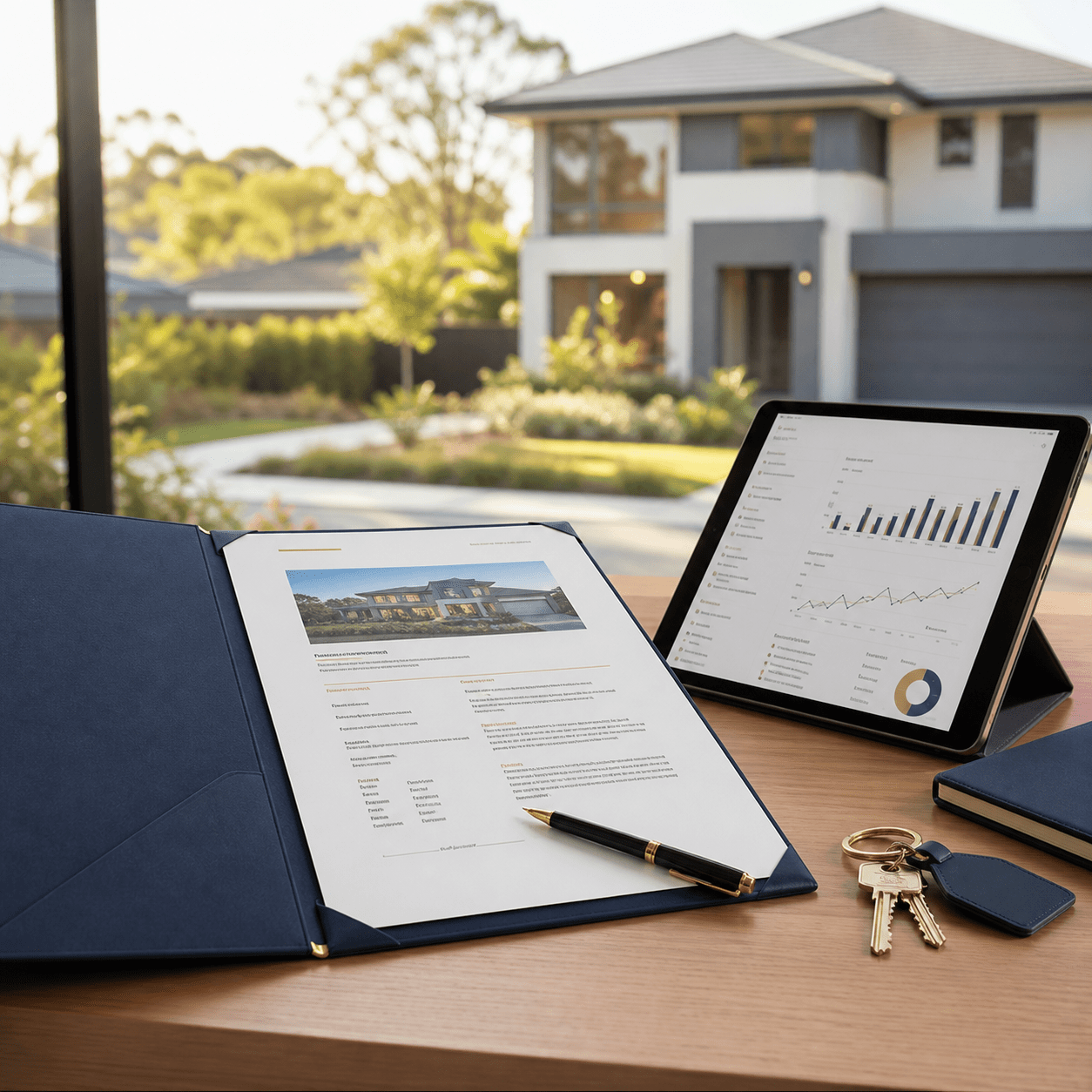 Professional property appraisal report, research and residential property